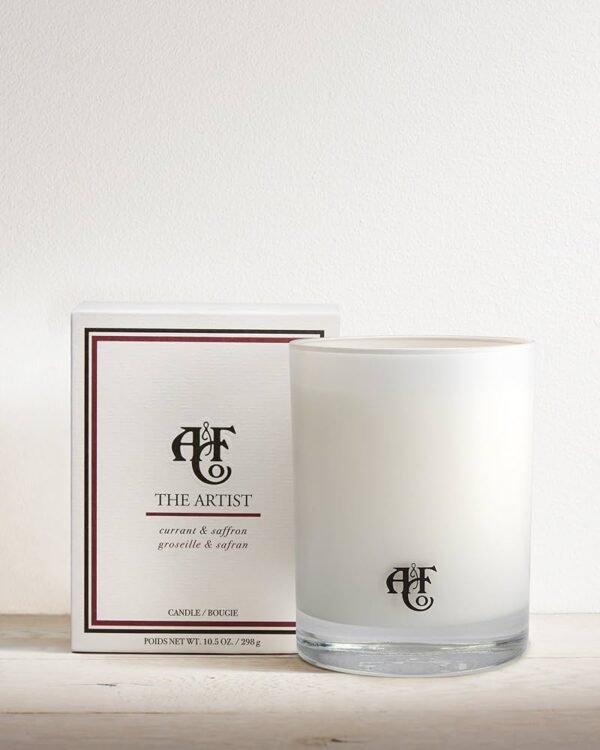 Bougie Abercrombie & Fitch The Artist Groseille et safran